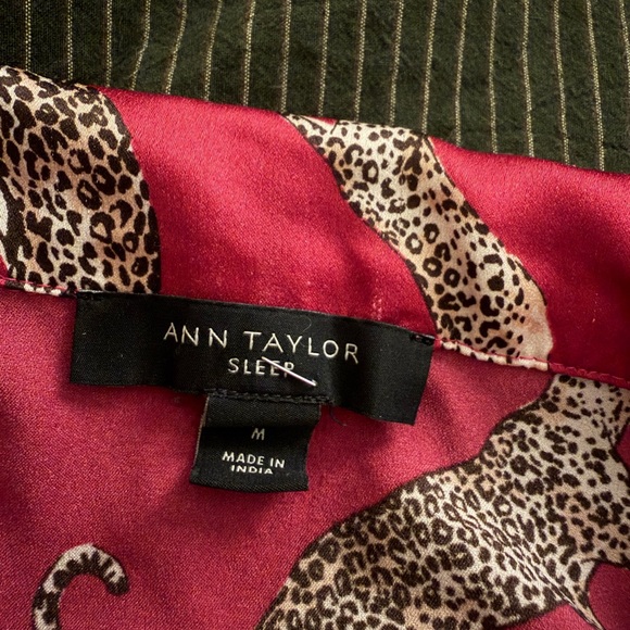 Leopard-Print Pajama Set - Picture 2 of 2